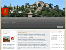 Tablet Screenshot of ansouis.fr